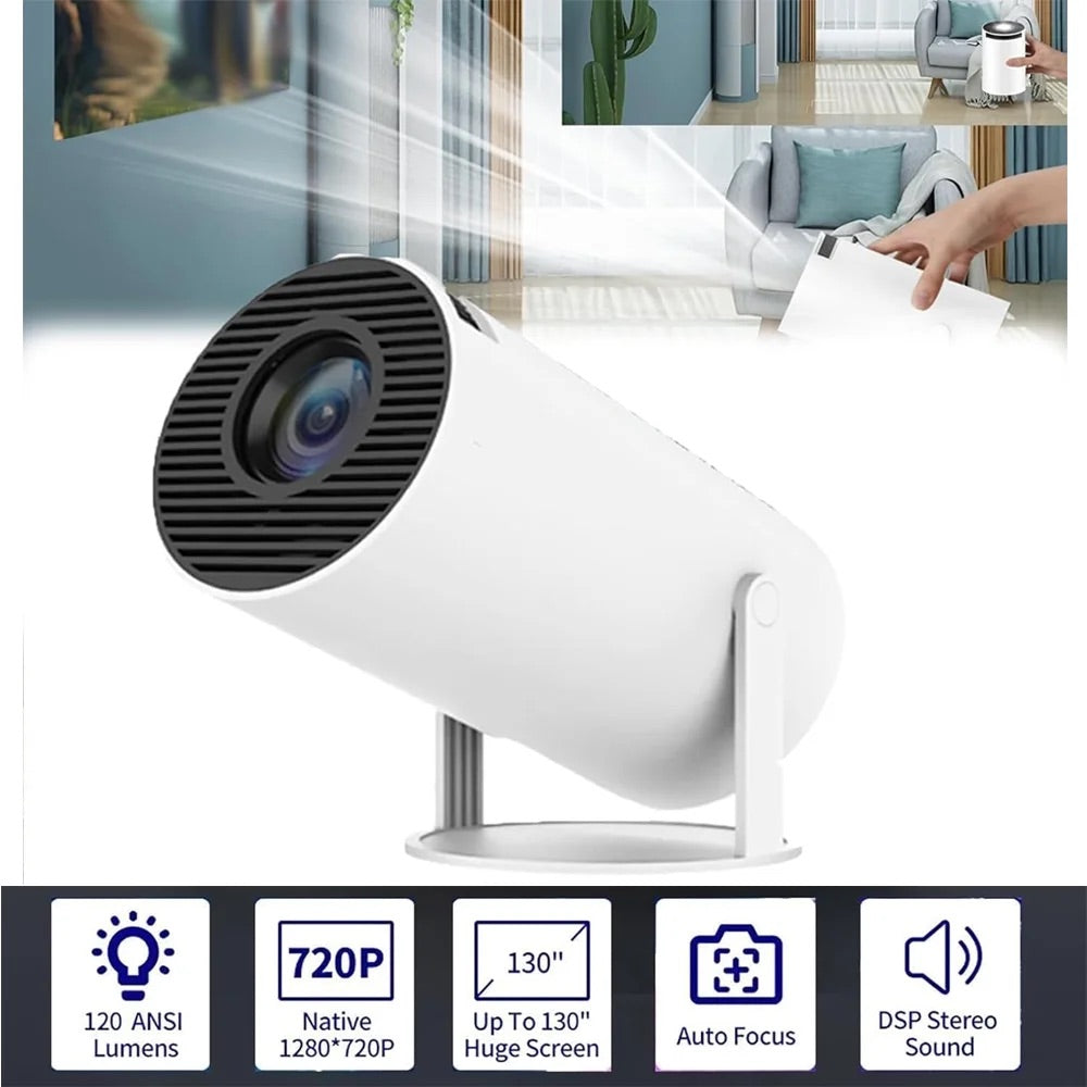 PocketVision Pro™ - Portable Mini Home Projector